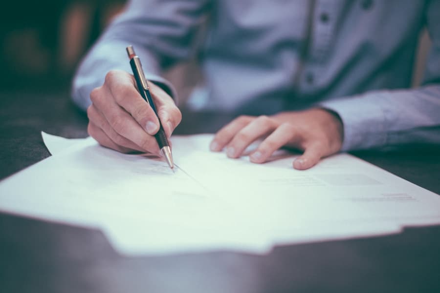 QBCC licence application paperwork